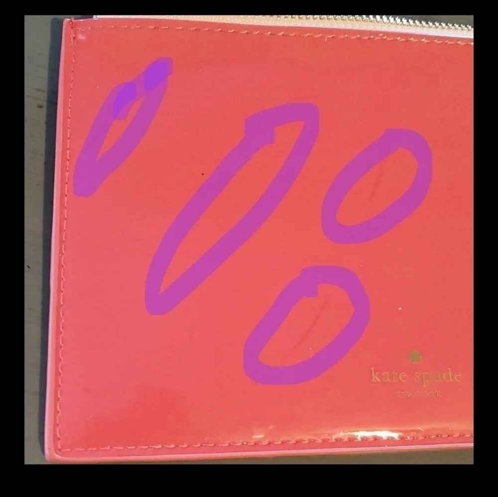 Kate Spade|Pink Small Make Up Bag 